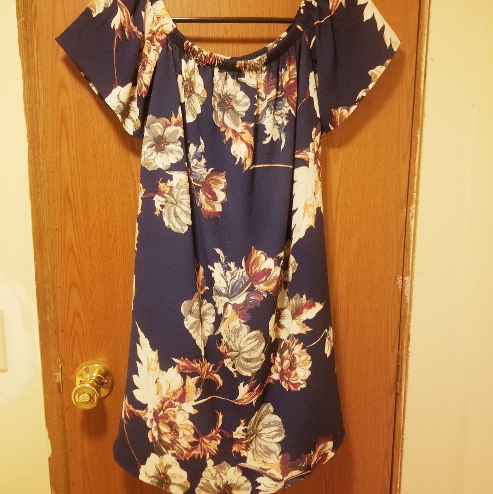 Off the shoulder dress